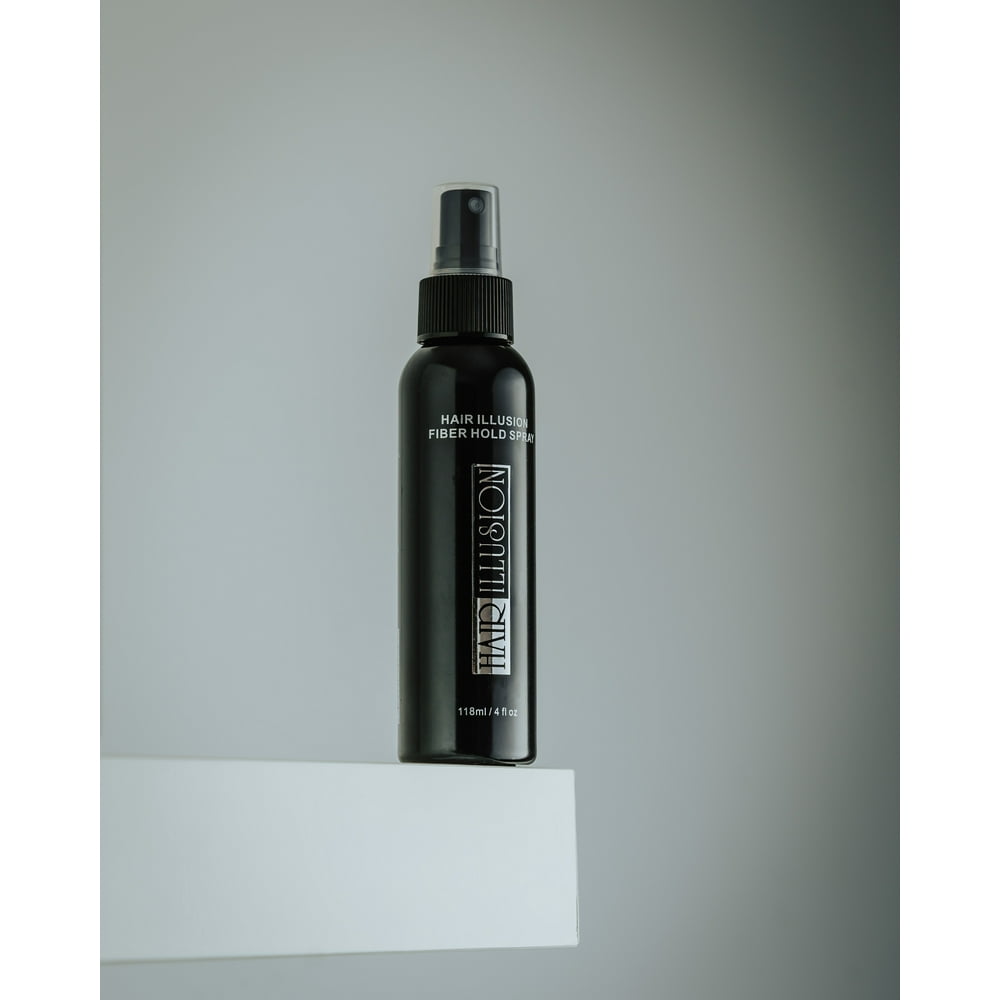 Hair Illusion Fiber Hold Hair Spray for use with Real Hair Fibers