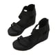 thumbnail image 1 of Amzcrzy Zapatos de mujer,Zapatos de mujer,Zapatillas de mujer, Sandalias de tacón alto para mujer, con cuña sexy y punta abierta, estilo boca de pez, zapatos romanos de moda. Sandalias Mujer Zapatill, 1 of 9