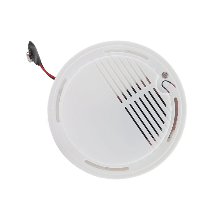 Sensor de Humo, Detector de Humo 80db Alarma de Incendio Inalámbrico Independiente para prevención de incendios