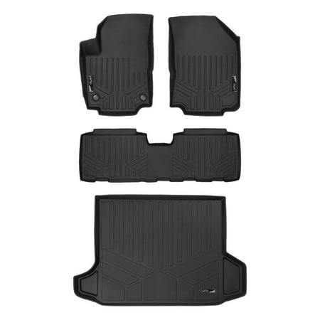 Chevrolet Express Cargo - Maxliner 2018-2019 Chevrolet Equinox Floor Mats 2 Row Set Maxtray Cargo Liner Black A0310/B0310/D0310