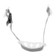 thumbnail image 1 of Correa elástica para la barbilla del casco de seguridad, accesorios para casco de construcción profesional Gris, 1 of 9