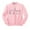 Pink, variant on Skyline Bali Sweatshirt Unisex Large White