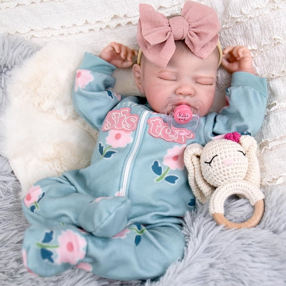 Muñeca Reborn UOFTKIZ realista para niña de 20 pulgadas con cuerpo de tela