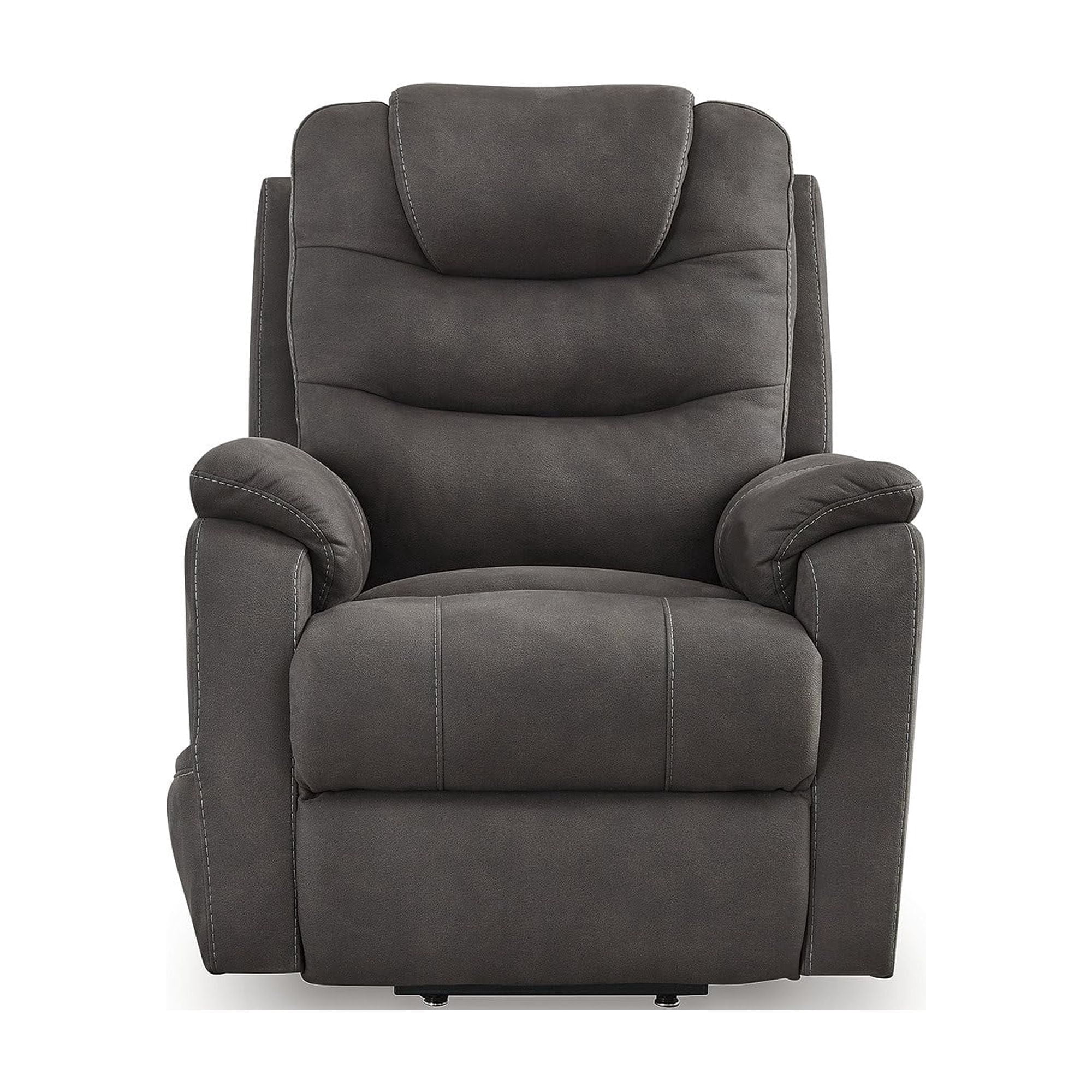 Signature Design by Ashley Snowfield Gray Power Lift Recliner