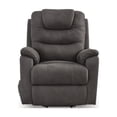 thumbnail image 4 of Signature Design by Ashley Snowfield Gray Power Lift Recliner, 4 of 14