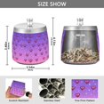 thumbnail image 2 of Yayeee Ashtray with Lid for Cigarette Smokeless Stainless Steel Home Ash Holder, Pixel Love, 2 of 7