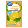 (5 pack) (5 Boxes) Great Value Drink Mix, Iced Tea with Lemon, Sugar Free, 0.7 oz, 10 Count