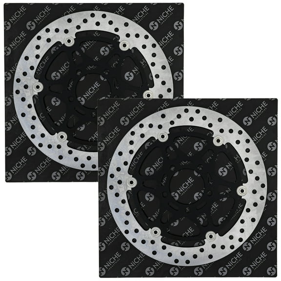 Niche Front Brake Rotor Set for Suzuki Vstrom 650 1000 SV1000 Motorcycle 519-CRT2473R