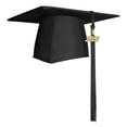 thumbnail image 5 of Matte Black Graduation Cap  Tassel, 5 of 7