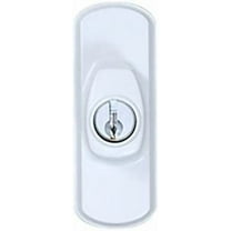 Andersen Frenchwood Gliding Doors - Lock Assembly - Albany - Exterior - Right - White