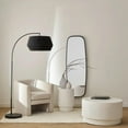 thumbnail image 2 of Bouclair Off White Fabric Accent Chair, 2 of 10