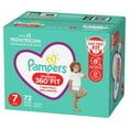 Pampers Cruisers 360 Fit Size 7 Diapers, 72 Count Hypoallergenic, Easy Tear Sides, 12hr
