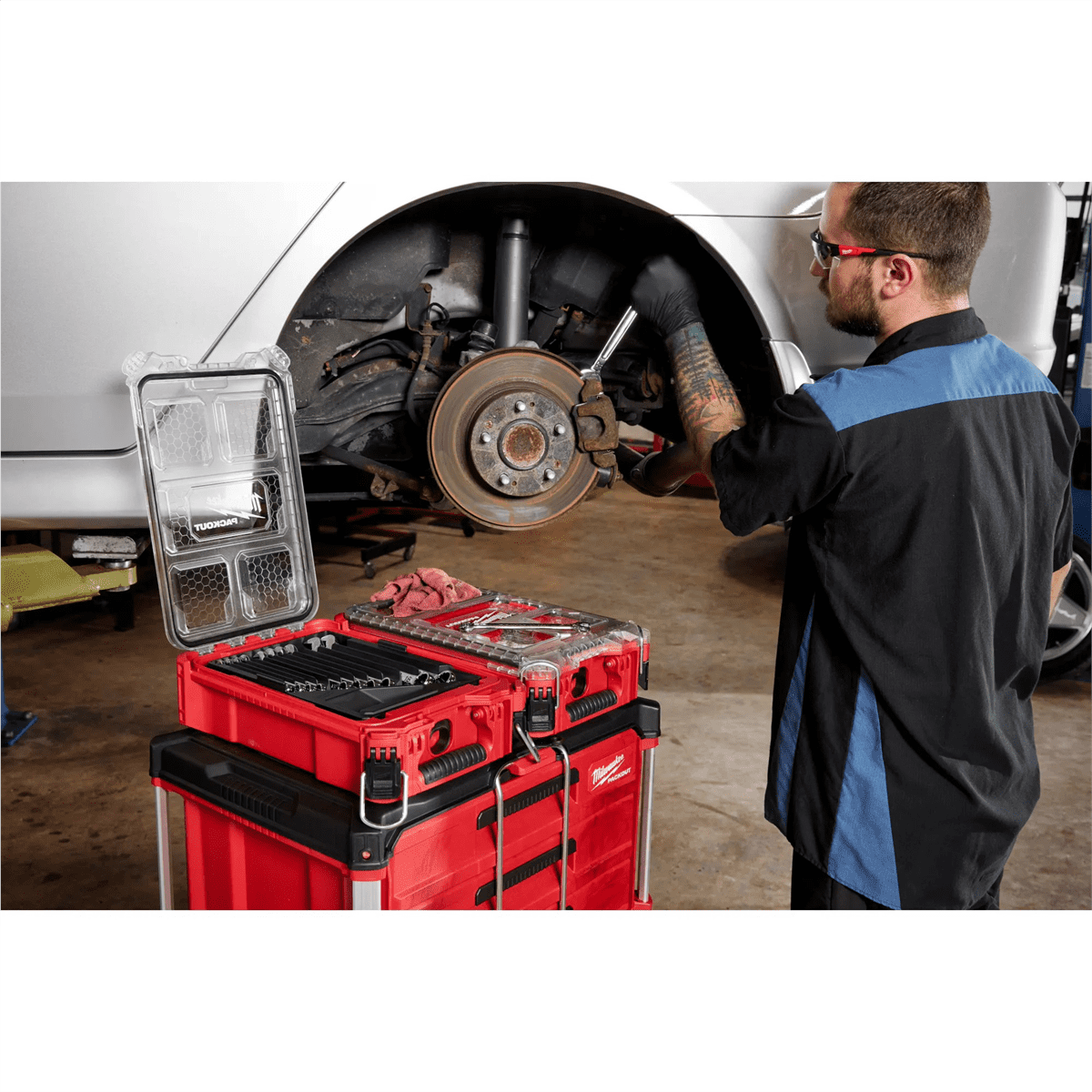 Milwaukee 48-22-9483 15PC Metric Combination Wrench Set with PACKOUT