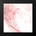 thumbnail image 2 of Allen, Kimberly 12x12 Black Modern Framed Museum Art Print Titled - Feathered White 2, 2 of 5