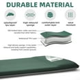 thumbnail image 4 of INVOKER Self Inflating Camping Sleeping Pad, 2" Thick Memory Foam Camping Mat Air Mattress Fast Inflating with Pillow for Tent, Car, Traveling, Green, 4 of 8