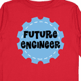 thumbnail image 4 of Inktastic Future Engineer Boys or Girls Long Sleeve Toddler T-Shirt, 4 of 5