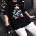 thumbnail image 3 of Harajuku T-shirt with Colorful Mushroom Print Street casual Streetwear 2020 Harajuku Casual T-shirt Female Pullover Topspangjing, 3 of 4