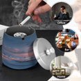 thumbnail image 6 of Ashtray Home Ashtrays Cigar Ashtray Smokeless Ashtray Fashionable and Durable Christmas Sea View, 6 of 7