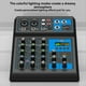 thumbnail image 2 of Consola Mezcladora de Sonido Profesional de 4 Canales para Transmisión en , Equipo de Audio para DJ., 2 of 5