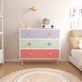 thumbnail image 6 of MIDOQIN Kids 3 Drawer Dresser for Bedroom, Wooden Toddler Child Small Nightstand, Vertical Chest of Drawers for Living Room, Nursery, 6 of 17