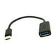 thumbnail image 1 of Cable de datos USB C a USB 3.0 OTG, transmisión rápida de 5 Gbps, Plug-and-Play para memorias USB, teclados y discos duros externos, material plástico duradero., 1 of 8