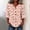 A18 Pink, variant on JOANKDMI Women Jack-o-Lantern and Ghost Shirt Striped V Neck Button Up Tunic With Spiderweb Details for Halloween Group Dress Up Casual Festive Holiday Matching Outfits
