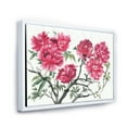 thumbnail image 3 of Designart 'Ancient Purple Azalea Flower' Traditional Framed Canvas Wall Art Print, 3 of 5