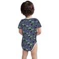 thumbnail image 5 of Daiia Magic Toads in Hats Printed Unisex-Baby Short Sleeve Onesies Bodysuits Baby Climbing Clothes Soft and Comfortable Romper with Expandable Shoulder Design-3 Months, 5 of 8