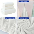 thumbnail image 4 of 3 Piece Thick Towels Set Bath Towels Set Soft and Absorbent Coral Fleece Bath Towel (1 Bath Towel+ 2 Hand Towels), 4 of 7