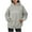 Light Gray, variant on WENWU Womens Hoodies Long Sleeve Hoodie Pullover Sweatshirts Cozy Sweatshirts for Women White Sweatshirt Womens Womens Fall Clothing Street Style