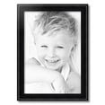 thumbnail image 2 of ArtToFrames 16" x 23" Matte Black with Beads Picture Frame, 16x23 inch Black Wood Poster Frame (WOM-4065), 2 of 8