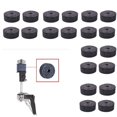 thumbnail image 4 of 20 Pcs Feutres Cymbale Feutres Crash Cymbals Pochette Feutre Tambour Feutre Ensemble Pièces de Rondelle Instruments de Musique Accessoires, 4 of 8