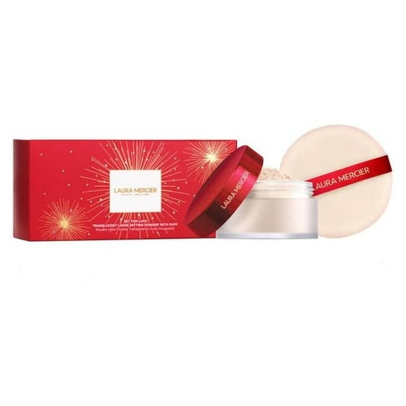 Laura Mercier LAUR11-Q Make It Matte Translucent Medium Deep Loose Powder & Puff