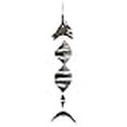 thumbnail image 3 of In the Breeze Fish Shimmer Helix Hanging Wind Spinner, Stainless Steel, Marlin, 3 of 4