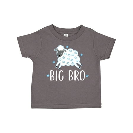 

Inktastic Big Bro Cute Lamb Brother Boys Gift Toddler Boy Girl T-Shirt