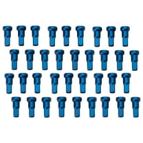 Tusk Impact Wheel Replacement Spoke Nipple Kit Front Blue for Yamaha Yz450Fx 2016-2022