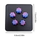 thumbnail image 3 of Juego Tradicional Gonggi Jack Stone Pebbles para Juegos Familiares () Purple, 3 of 3