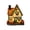 B, variant on Vintage Lighted Fall Harvest Cottage, Resin Pumpkin House with Warm LED Glow, Autumn Thanksgiving Halloween Tabletop Decor for Mantel Shelf Living Room Bedside