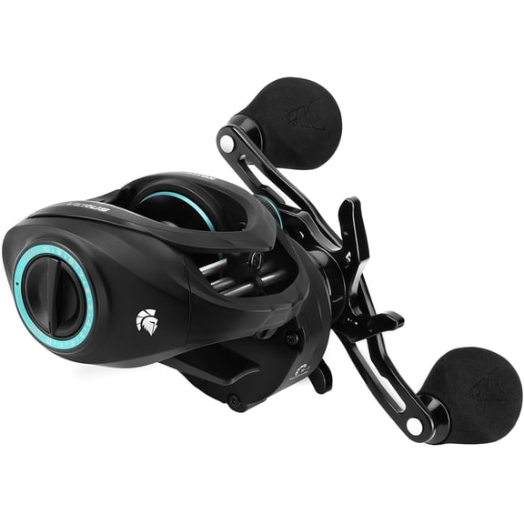 KastKing Baitcasting Fishing Reel, 2025 Model, 6oz Ultra Lightweight, Halo XII Magnetic Brake, 9 1 -Verus