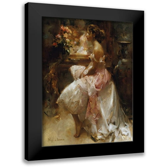 Lozano, Laura Nydia 12x14 Black Modern Framed Museum Art Print Titled - Penumbra II