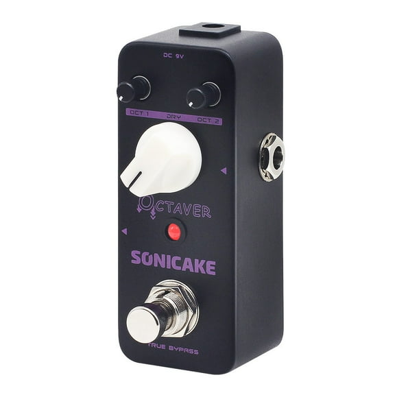 SONICAKE Octaver Analog Classic Octave Guitar Bass Effects Pedal