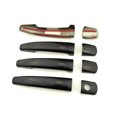 thumbnail image 5 of Para Peugeot Partner 2008-2017 Expert Tepee, modificación de color de fibra de carbono, cubierta de manija de puerta cromada, pegatina protectora, 5 of 5