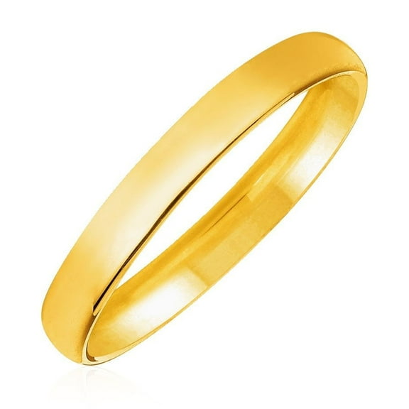 14k Yellow Gold Comfort Fit Wedding Band(5.00 mm)