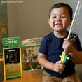thumbnail image 6 of Teamson Kids My Little Helper Fishing Shop with 26 PC Accessory Set, Cash Register & Scanner, Wooden Pretend Play for Ages 3+, 6 of 13