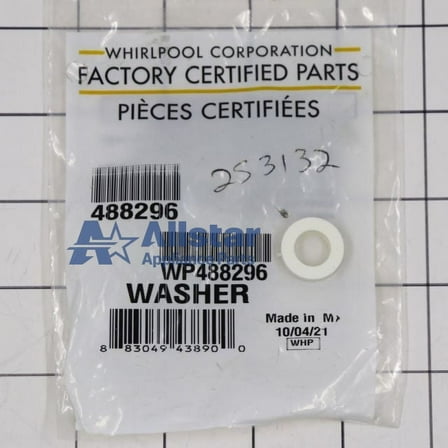 Whirlpool Refrigerator Hinge Shim WP488296