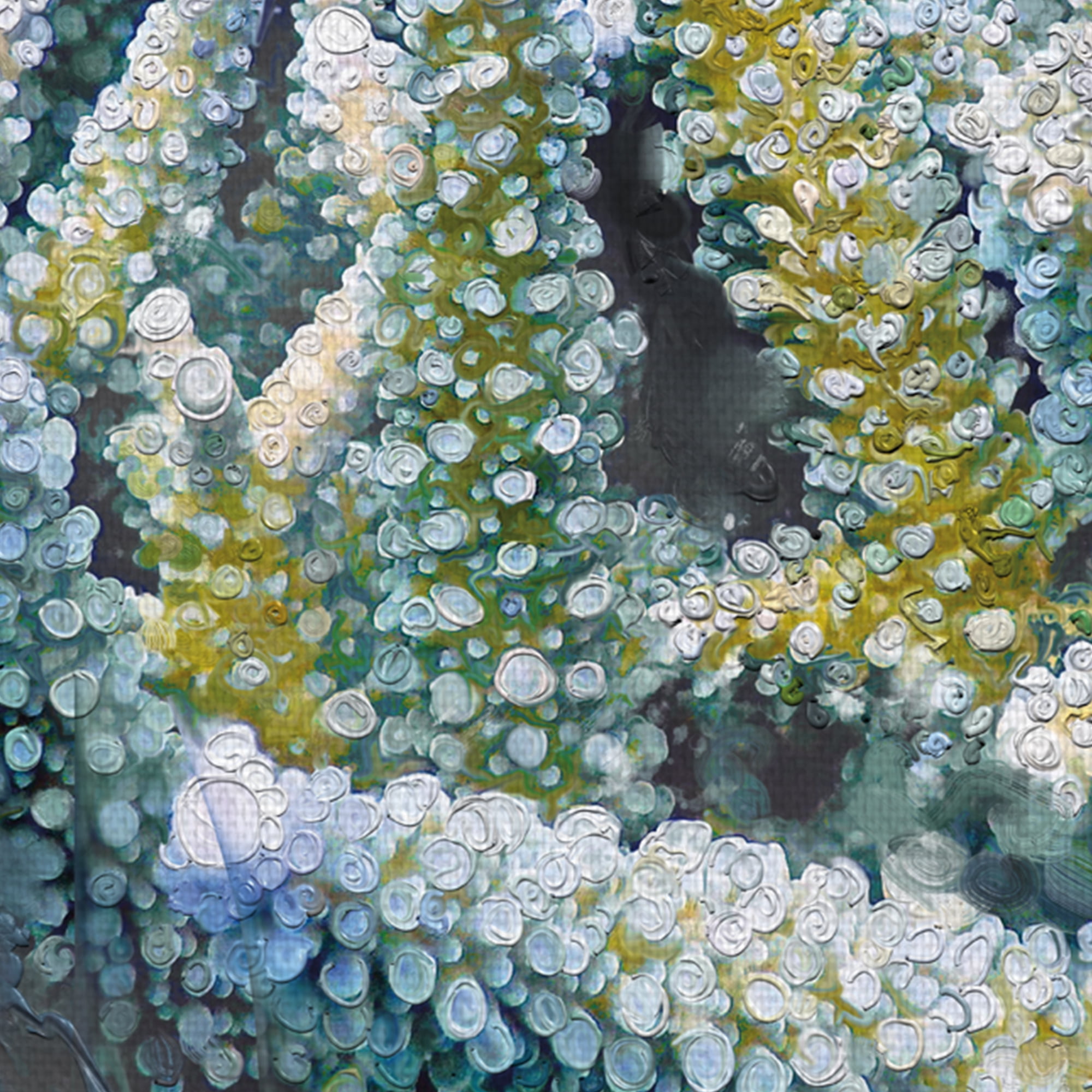 Masterpiece Art Gallery Coral Blues by Studio Arts Canvas Art Print