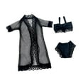 thumbnail image 3 of Pijamas para muñecas de 11,5 pulgadas, accesorios para muñecas, ropa interior de verano, trajes de baño. Negro, 3 of 8