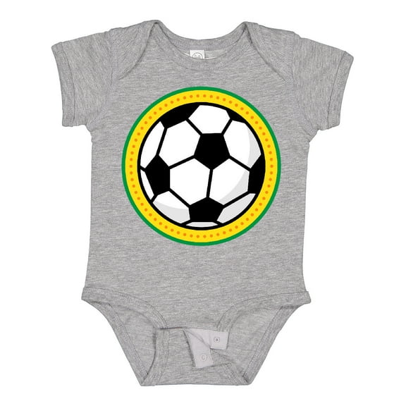 Inktastic Soccer Ball Sports Gift Boys or Girls Baby Bodysuit
