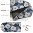 thumbnail image 6 of 6'x9' Area Rugs, Vintage Flowers Indoor Outdoor Area Rug for Living Room Bedroom, Blue Spring Farmhouse Botanical Floral Washable Bathroom Rugs Kitchen Floor Carpet Mats Home Decor Aesthetic, 6 of 8