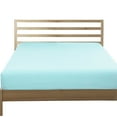 thumbnail image 6 of Ntbay Premium 1800 Series Microfiber King Fitted Sheet with Deep Pocket, Ultra Soft and Breathable Fitted Bed Sheet, 78x80 inches, Aqua, 6 of 6